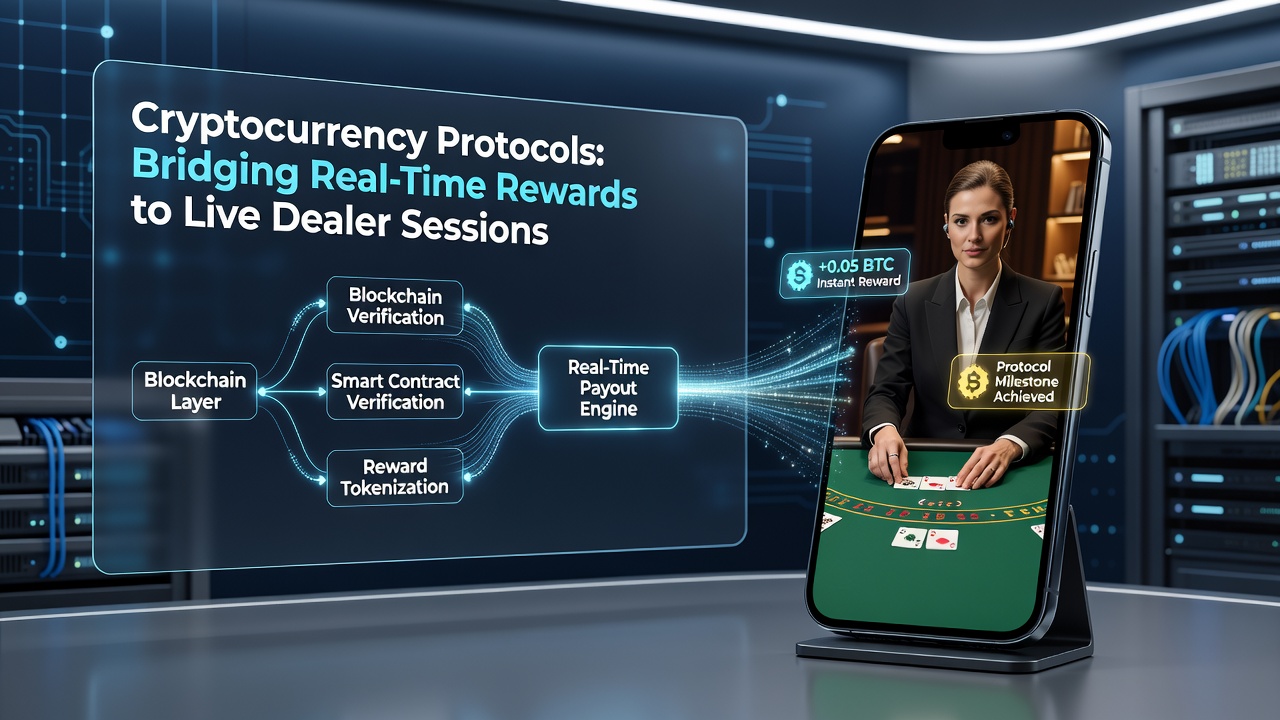Integration von Kryptowährungsprotokollen in mobile Live-Dealer-Sessions