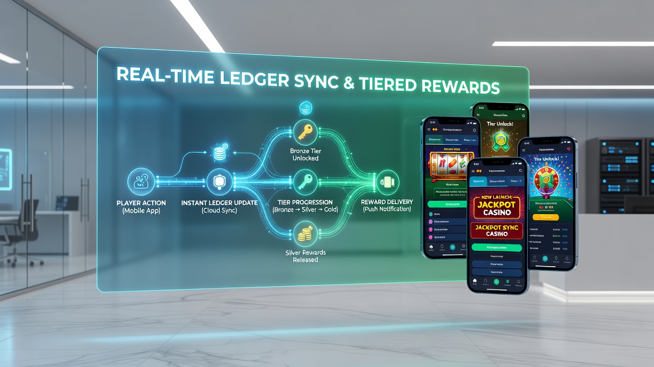 Gestaffelte Belohnungsfreischaltungen durch Ledger-Sync in mobilen Casinos
