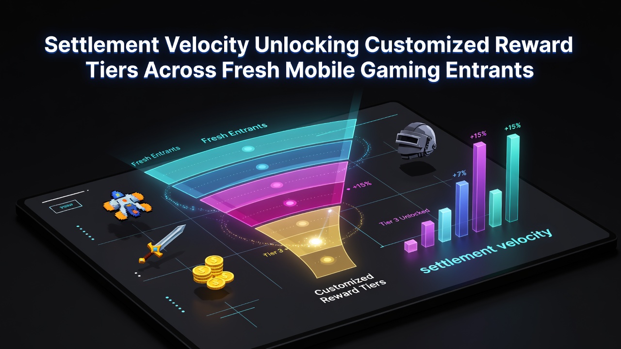 Illustration schneller Abwicklungsprozesse in mobilen Gaming-Plattformen mit personalisierten Belohnungsebenen