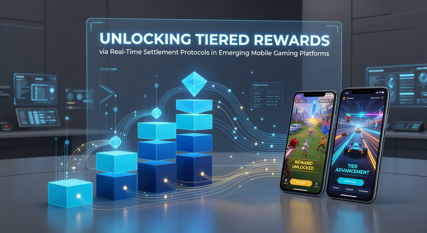 Mobile Gaming-App mit gestaffelten Belohnungen und Echtzeit-Transaktionsanzeige
